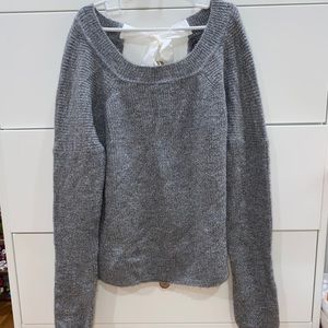 Grey Shine Sweater